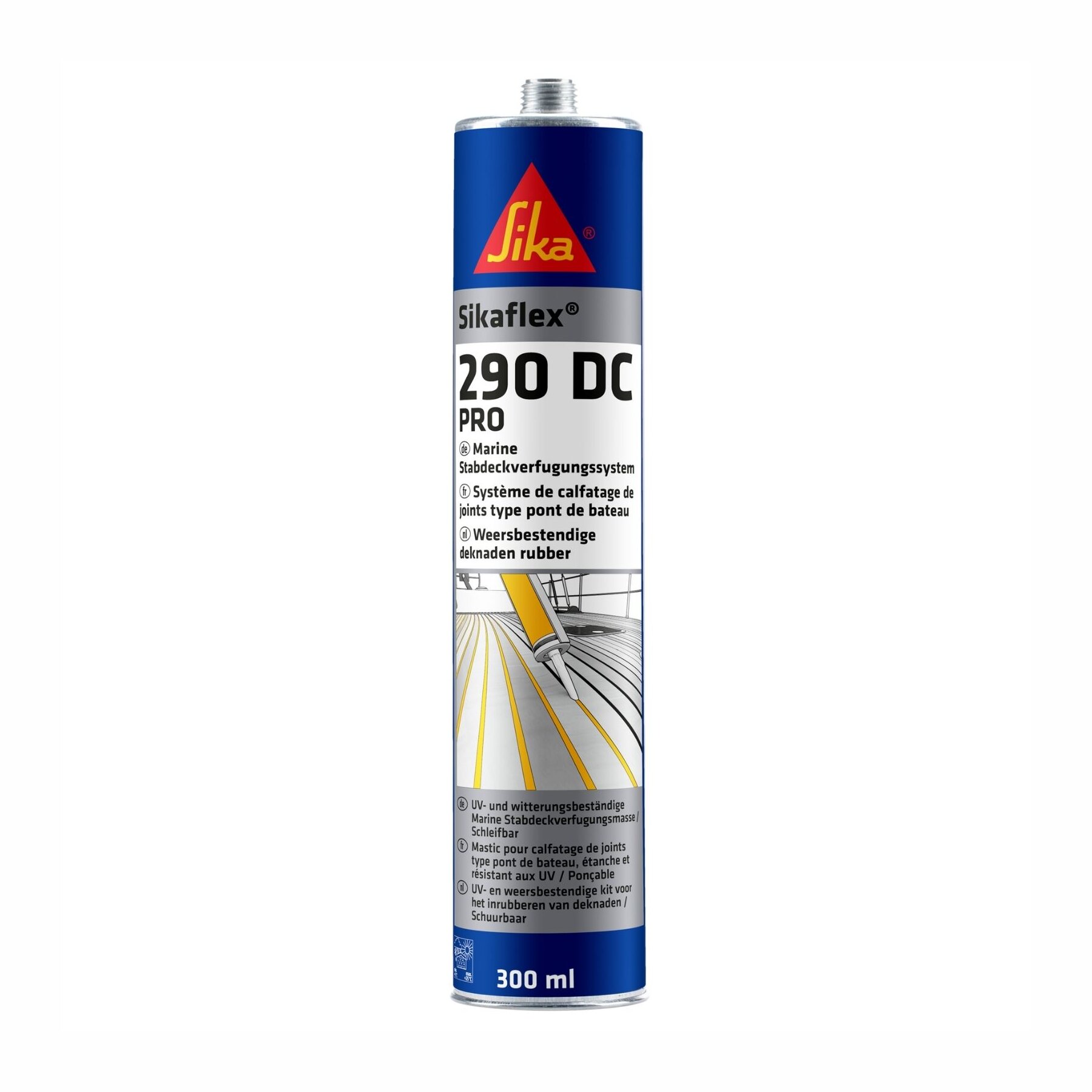 Sikaflex 290 DC PRO Stabsverfugungsmasse 300ml Kartusche schwarz