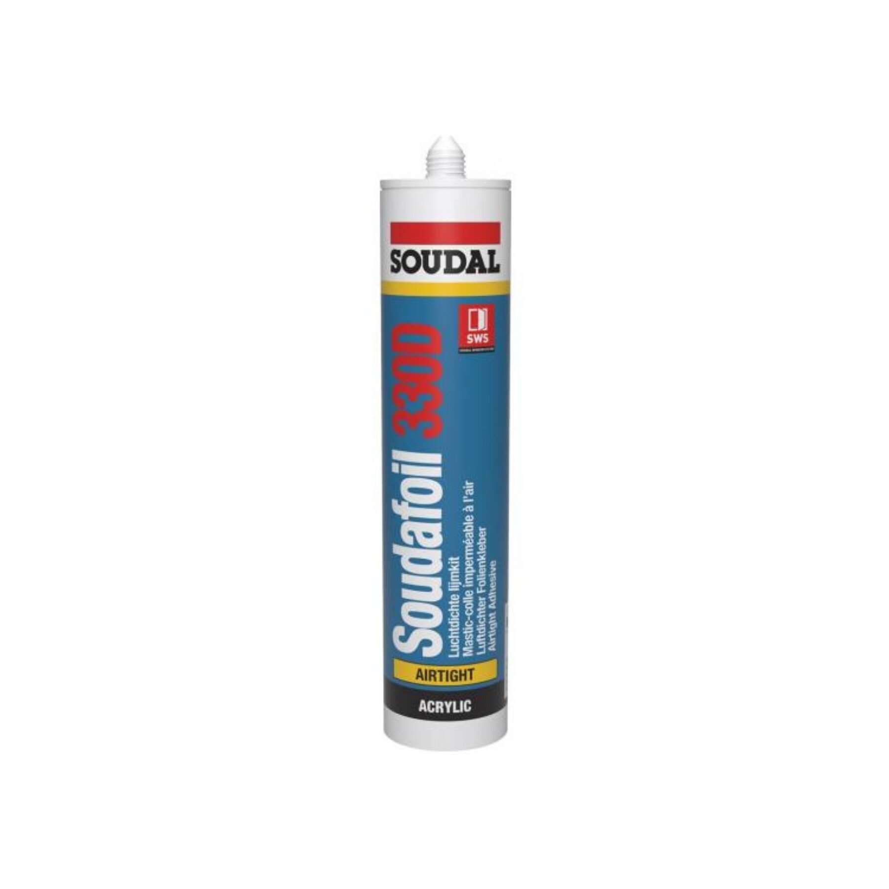 Soudal Soudafoil 330D Fensteranschlussbandkleber 310ml Kartusche weiß