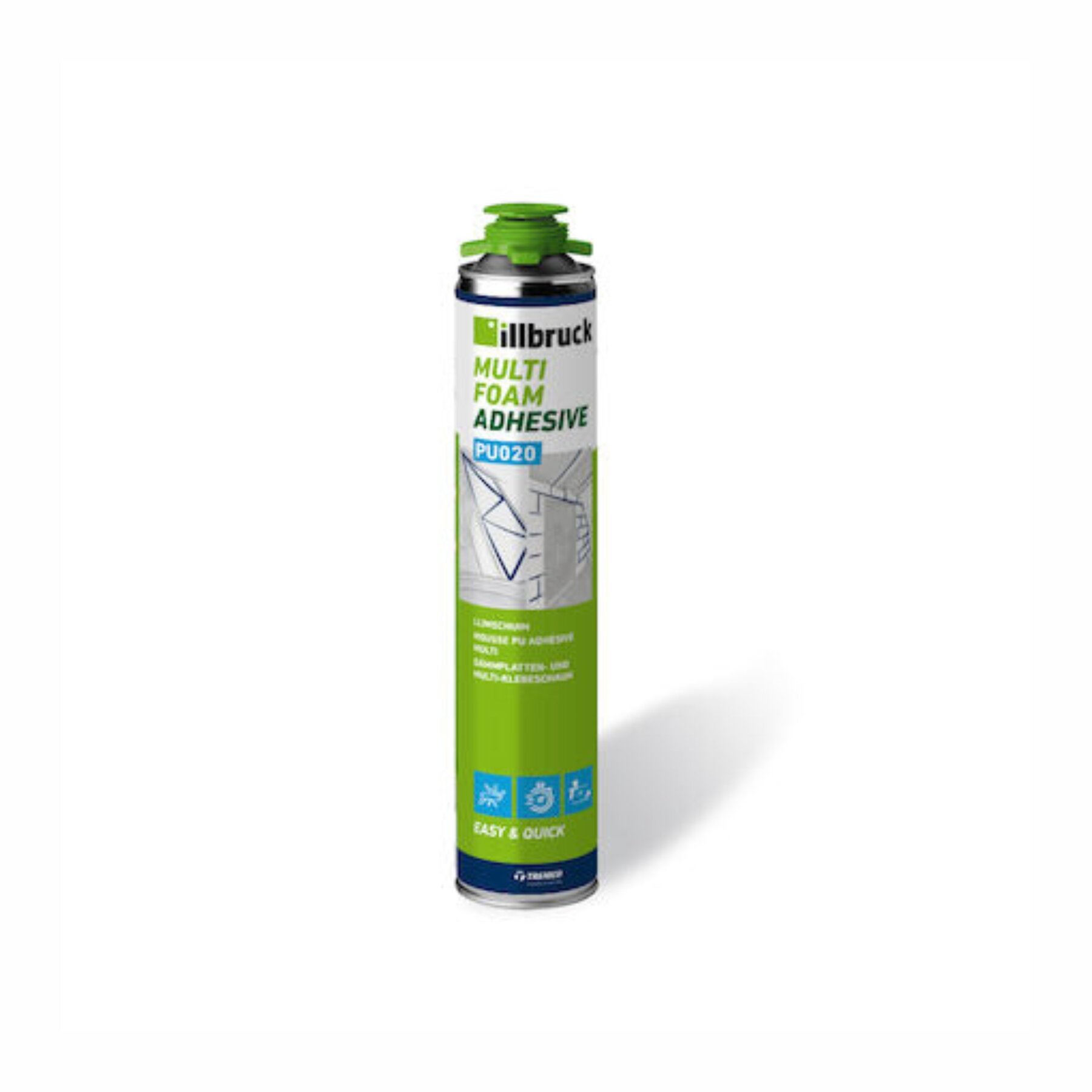 illbruck PU020 Dämmstoffplatten-Kleber B1 750ml Weißblechdose inkl. Handschuhen