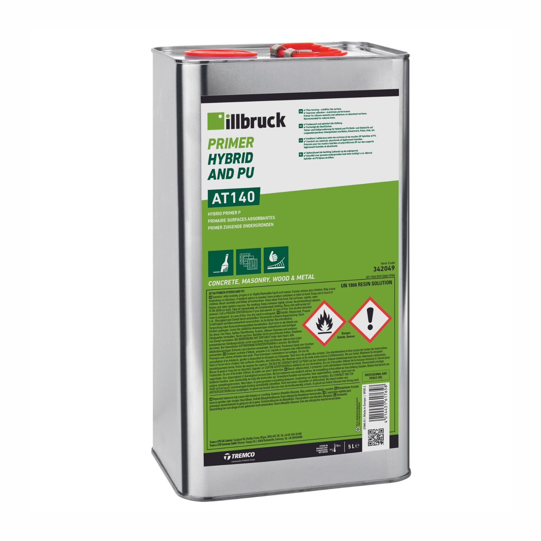 illbruck AT140 Primer 500 ml – Haftgrundierung für saugende Untergründe