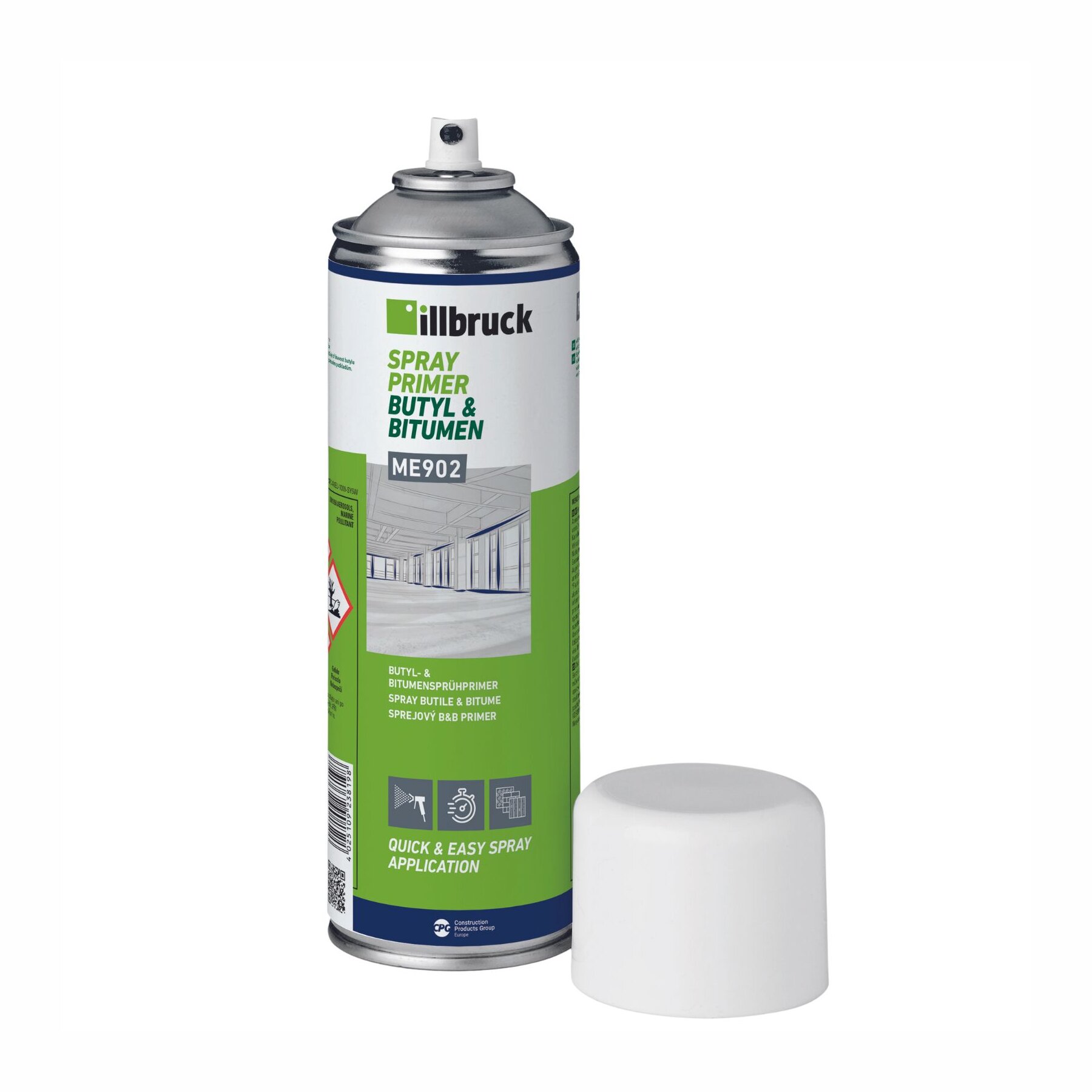illbruck ME902 Butyl-& Bitumensprayprimer 500ml