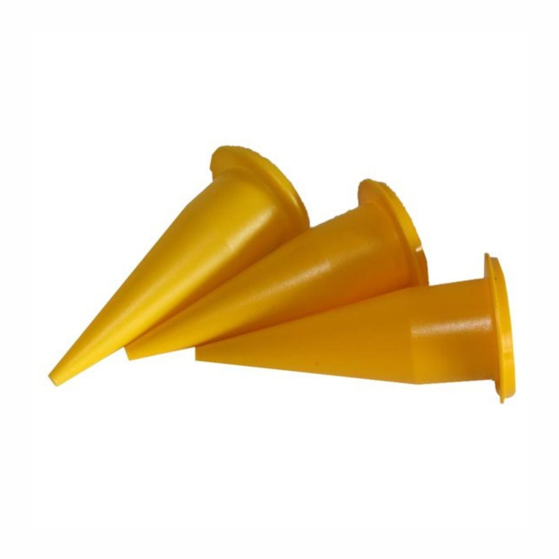 Schlauchbeuteldüse für 400ml & 600ml | Ersatzdüse für Dichtstoffe - gelb 120mm
