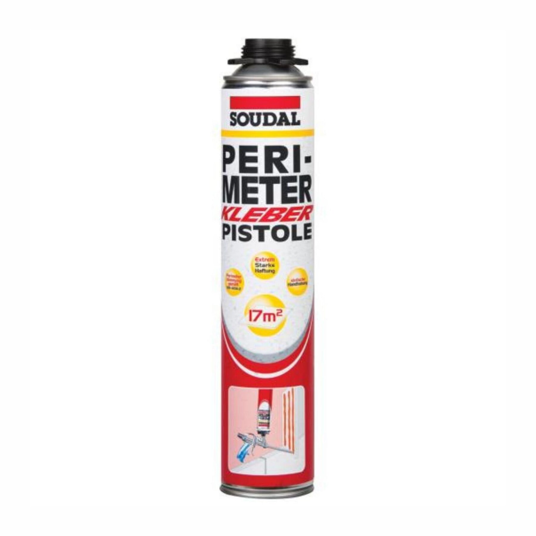 Soudal PERIMETERKLEBER Pistole 750ml
