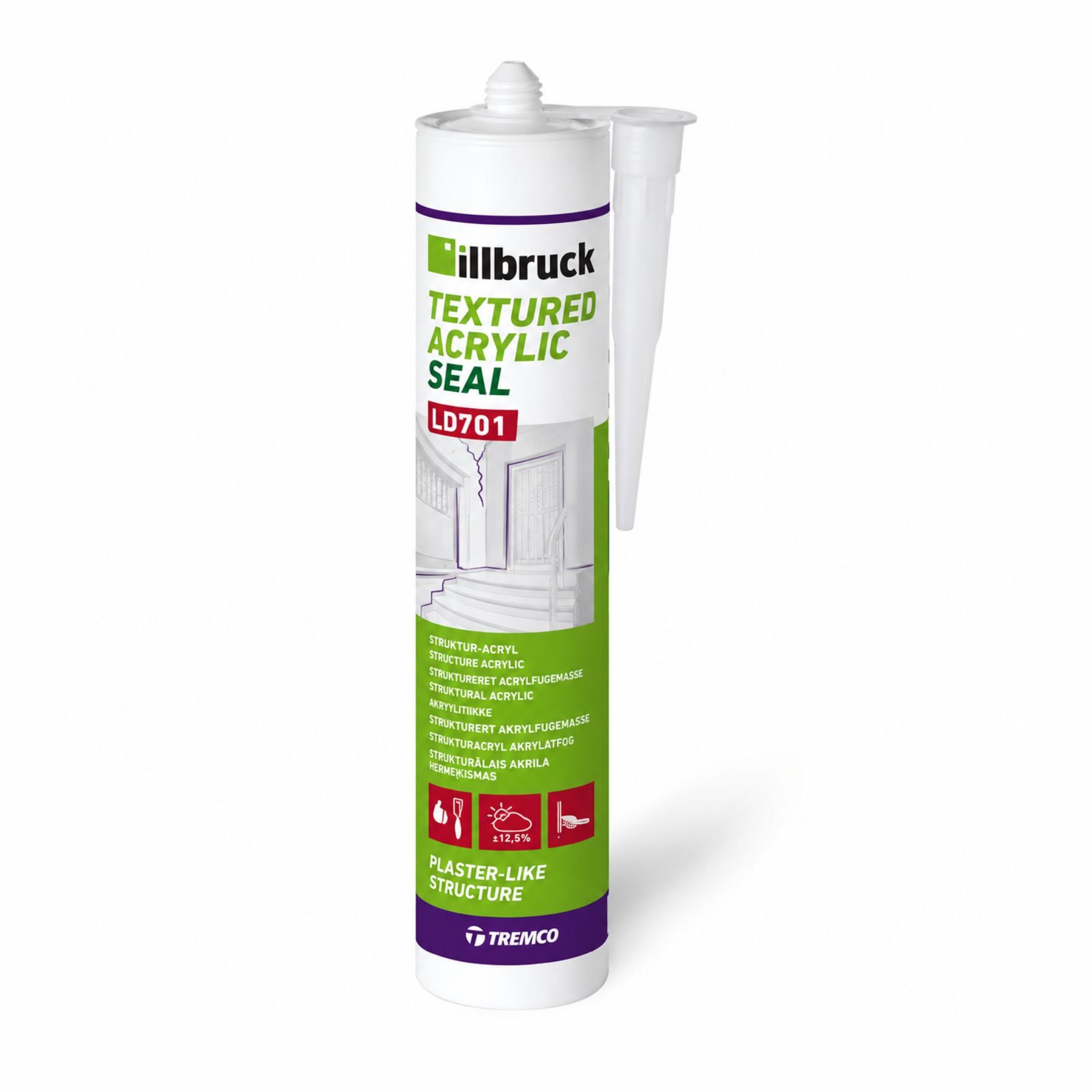 Illbruck LD701 Strukturacryl 310ml Kartusche
