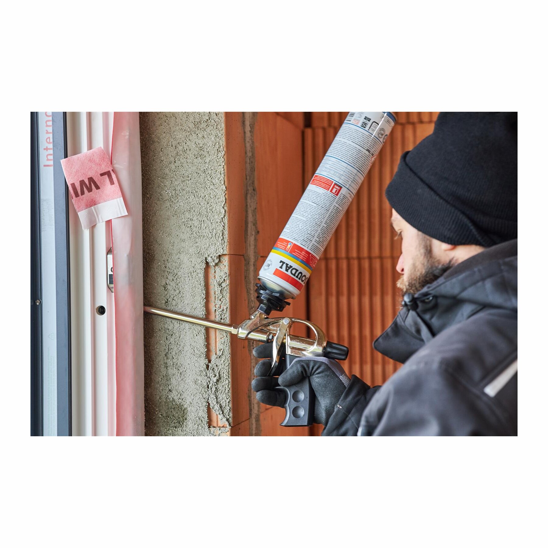 duBAUST Profi-Schaumpistole Teflonbeschichtet MVA-1E