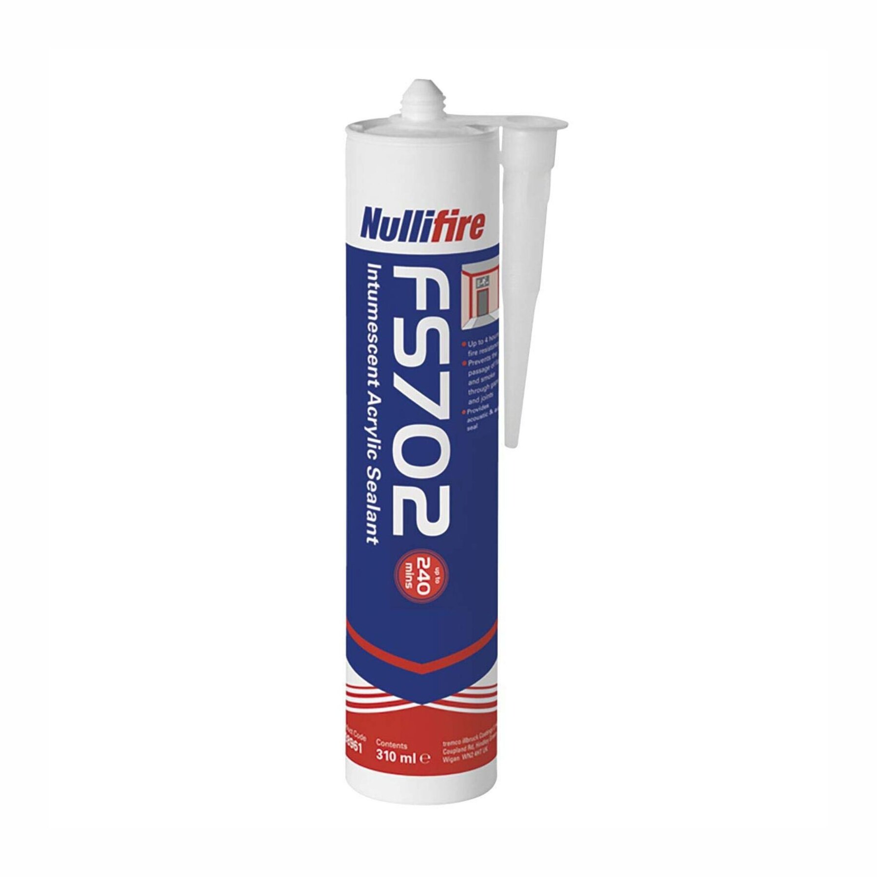 Nullifire FS702 Brandschutzacryl Weiß 310ml