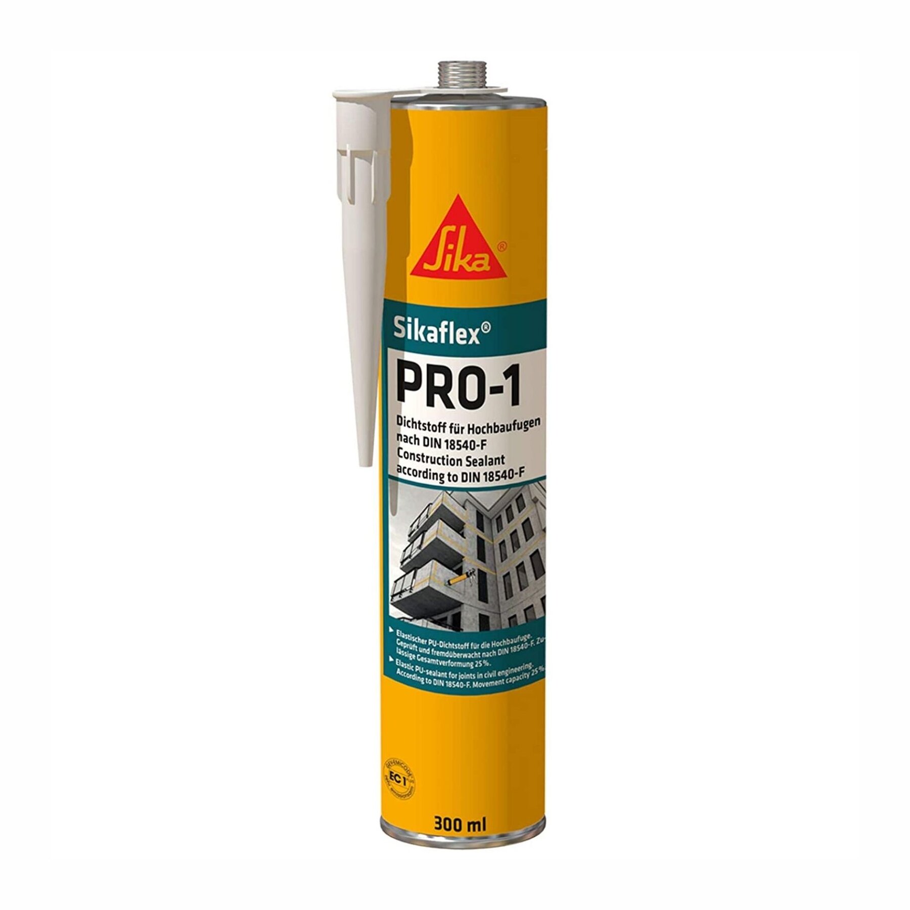 Sikaflex PRO-1 Hochleistungsdichtstoff Hochbaufugen 300ml Kartusche versch. Farben
